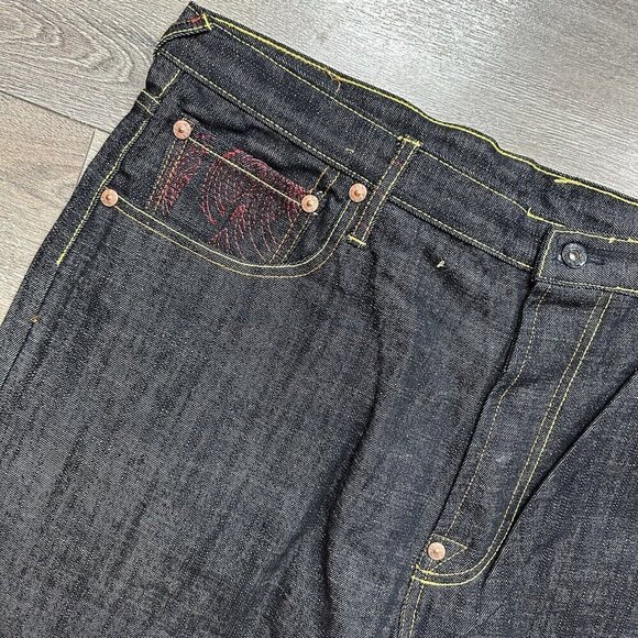Vintage RMC Red Monkey Company Jeans Mens 44 Martin Ksohoh Lot 1002 Japan - Picture 4 of 8